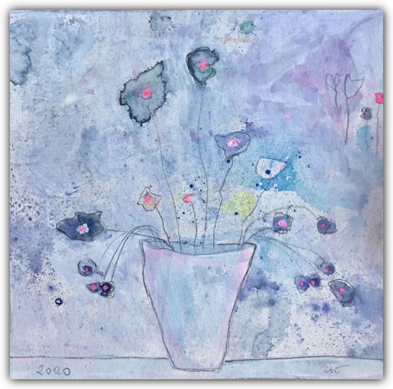 Flowers 2020 - Abstract Painting (special price)