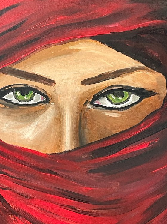 Behind The Red Veil