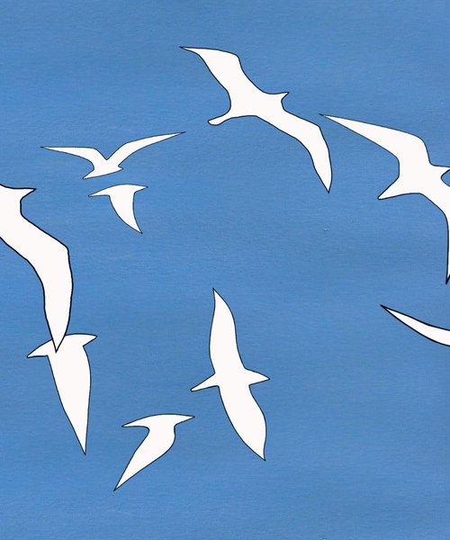 Blue Sky #95 by Marina Krylova
