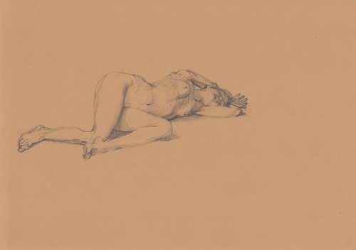 Sexy naked girl. Romantic nude. by Samira Yanushkova