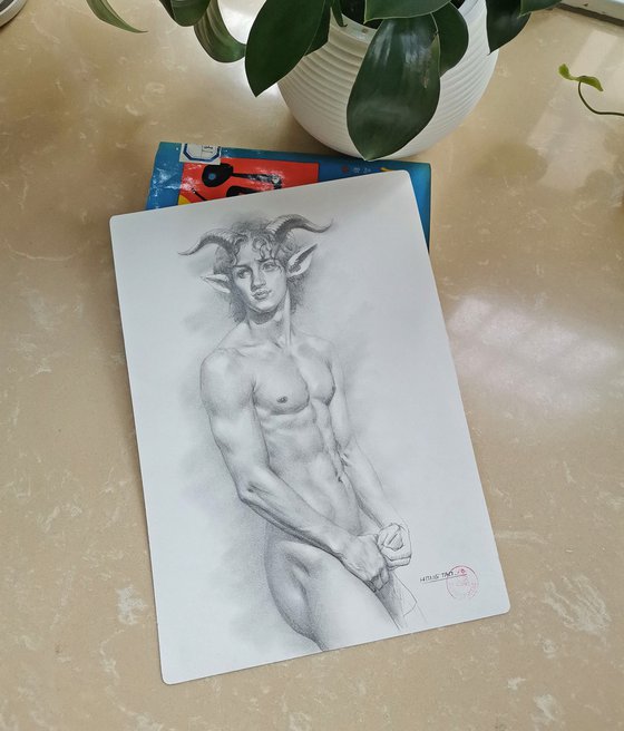 Myth story goat god