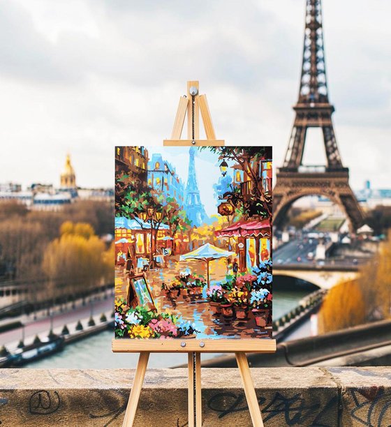 Paris after gentle warm rain