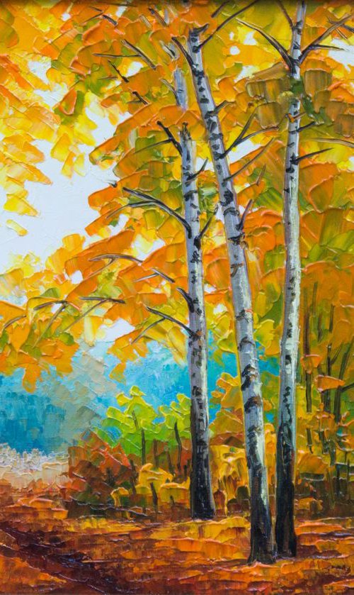 AUTUMN MORNING by Oleksii Vylusk