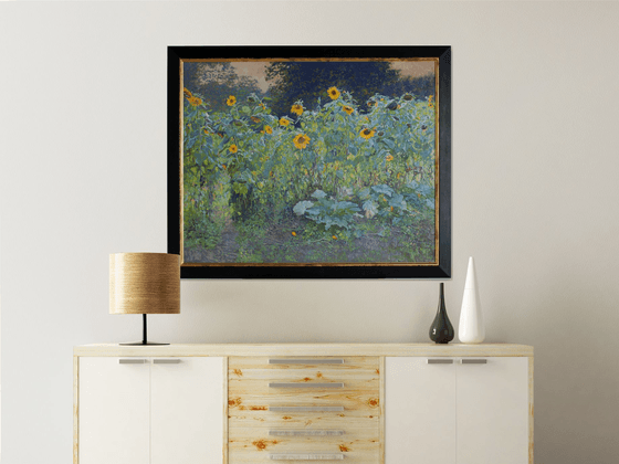 Sunflowers in Kolomenskoye