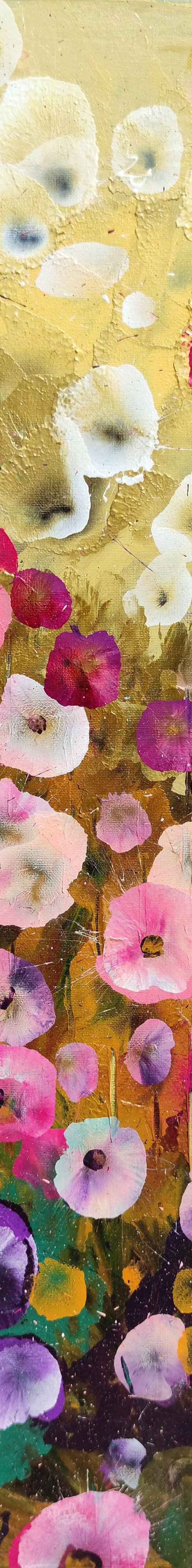 Golden Bloomscape by Angie Wright