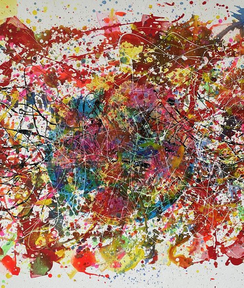 Burst of Living Color by Juan Jose Garay