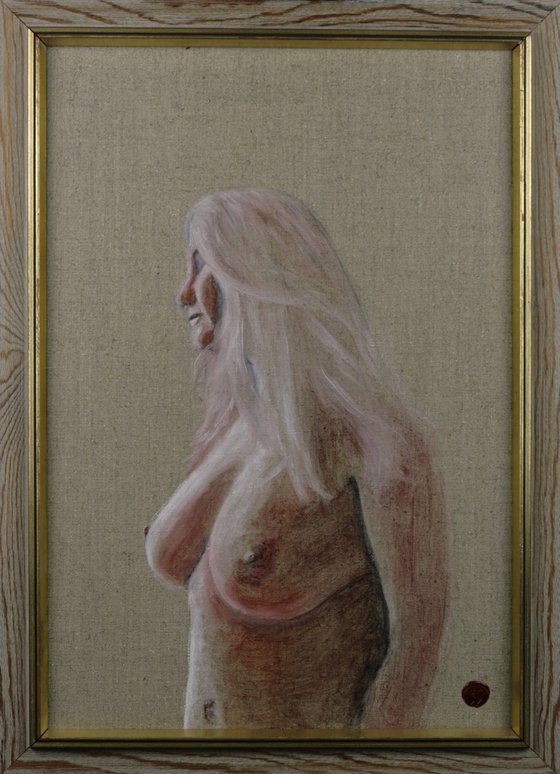 Figure Study in Earth Tones II