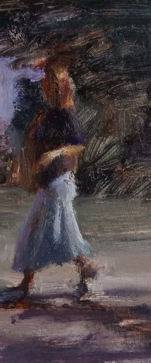 Parisian woman by Manuel Leonardi