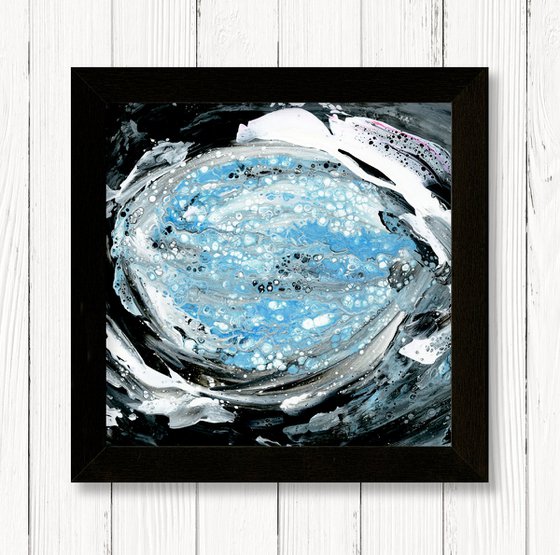 Natural Moments 92 - Framed  Abstract Art by Kathy Morton Stanion