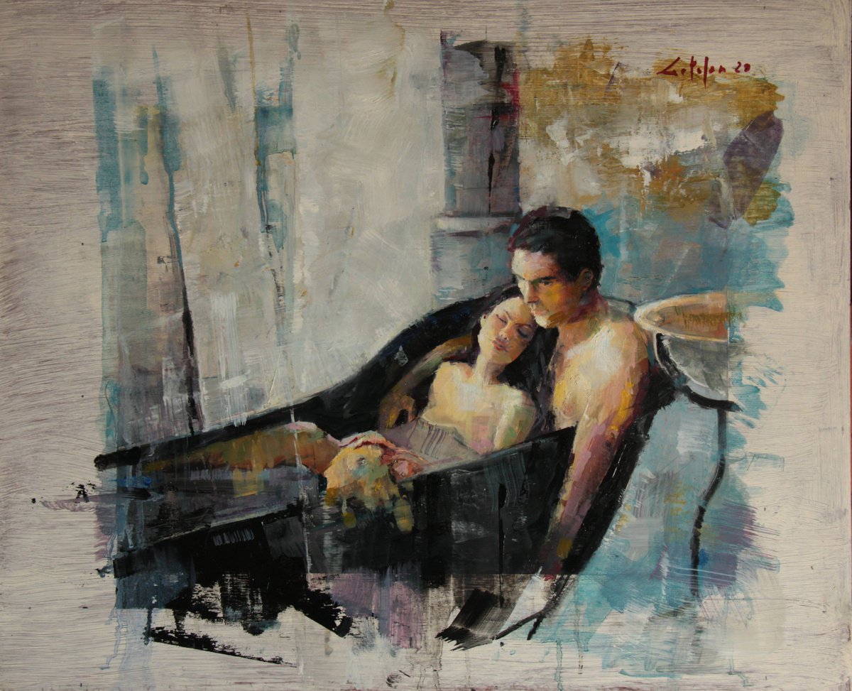 In Love By Marco Ortolan, 24 X 20, Artwork For Sale On Artfinder