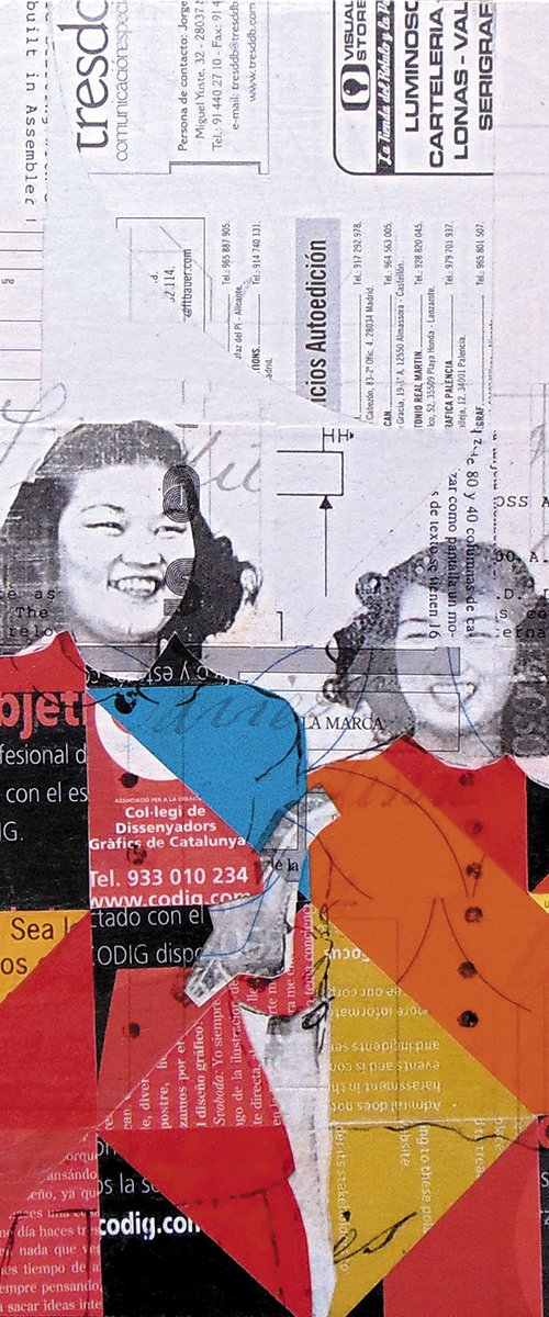 Collage_16_30x30 cm_Vintage_Pop by Manel Villalonga