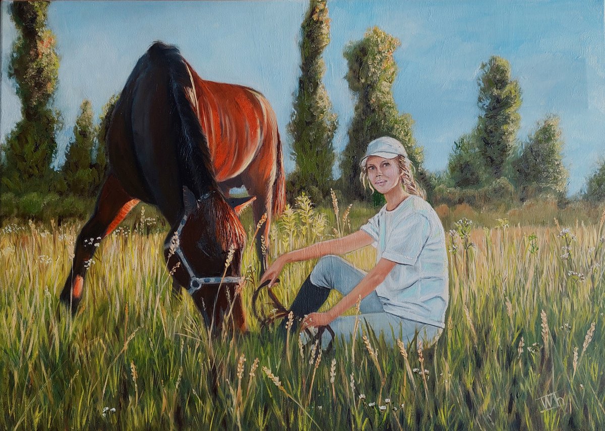 Grace And Stillness By Ira Whittaker, 28 X 20, Artwork For Sale On Artfinder
