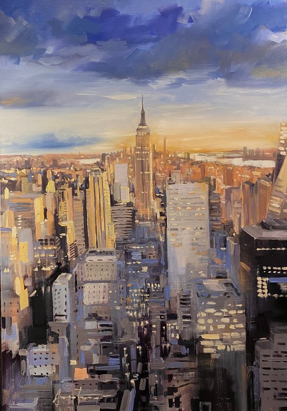 "New York"100x70