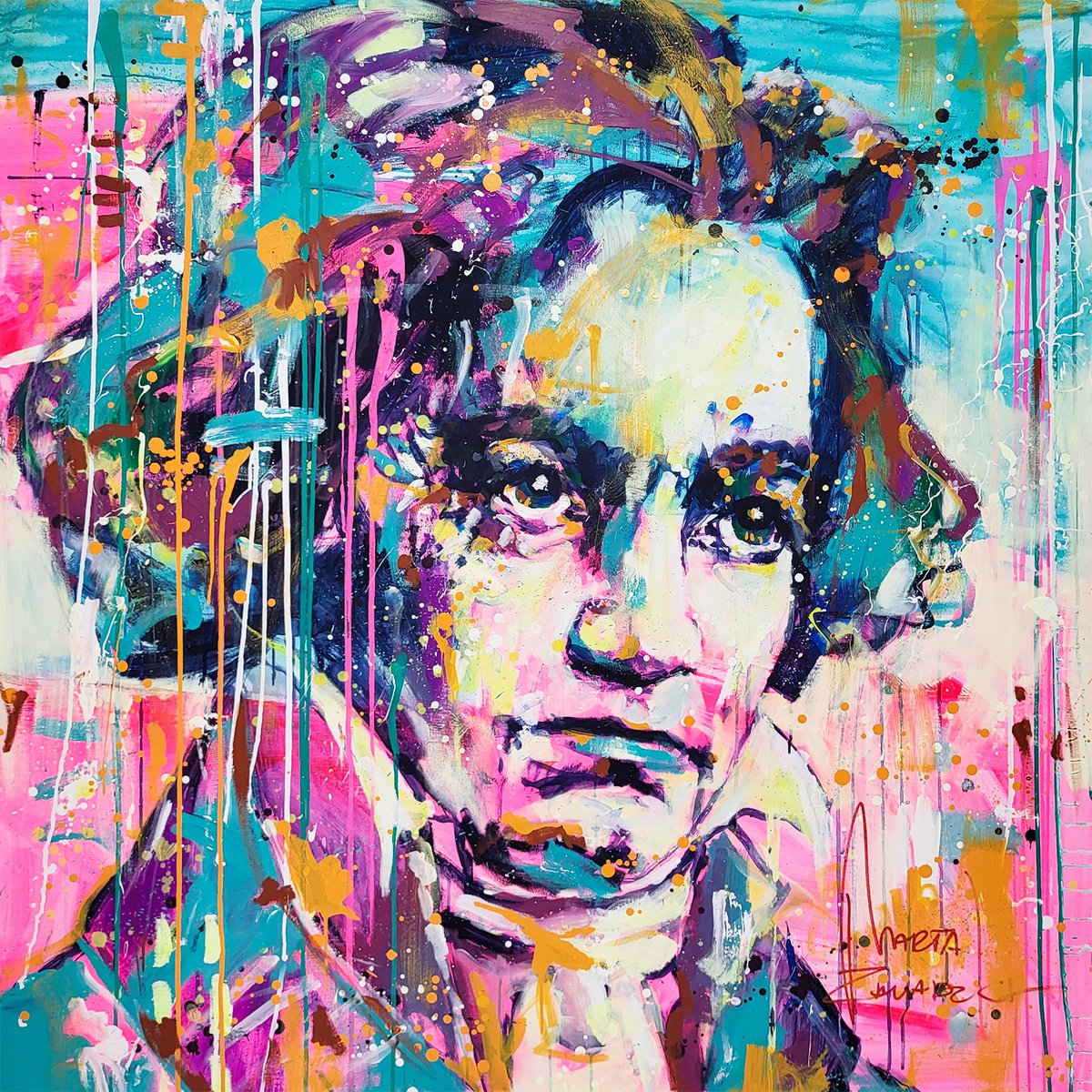 Ludwig van Beethoven by Marta Zawadzka