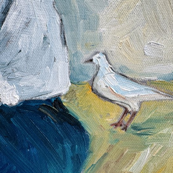 Woman with a Bird