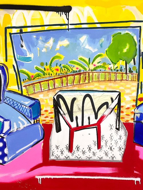 Room 180 X 100 CM / 70,86 X 39,37 INCH by V. Lishko