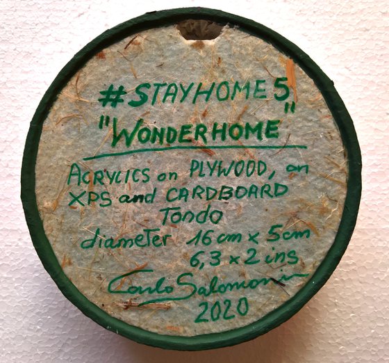 STAYHOME 5, WONDERHOME - ( 16 x 5 cm )