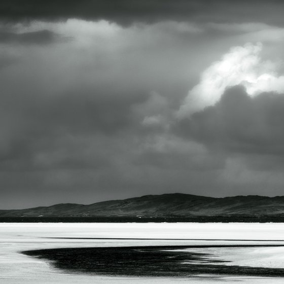 Spring Light at Seilebost - Black and White Fine Art Photograph