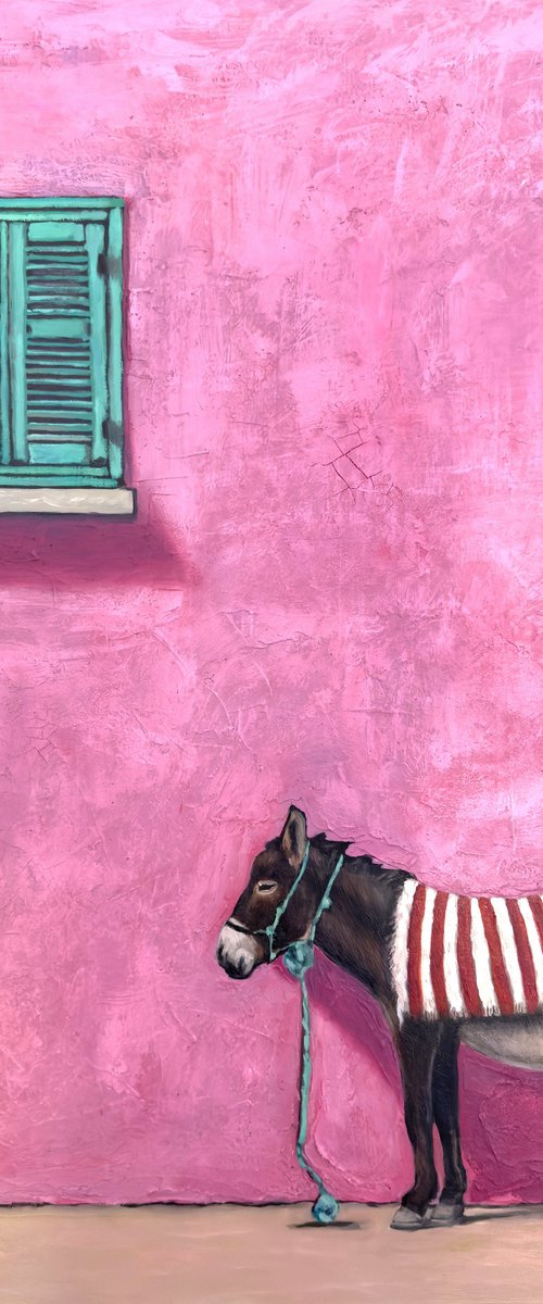 Textured Walls - Donkey by Lorna Mousley