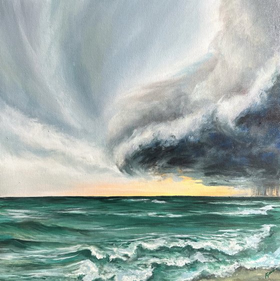 Storm in the Ocean