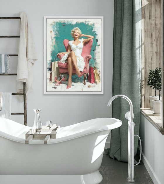 Shopping  Time with Marilyn Monroe