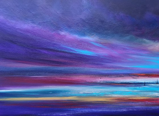 A Beautiful Day - seascape, emotional, panoramic
