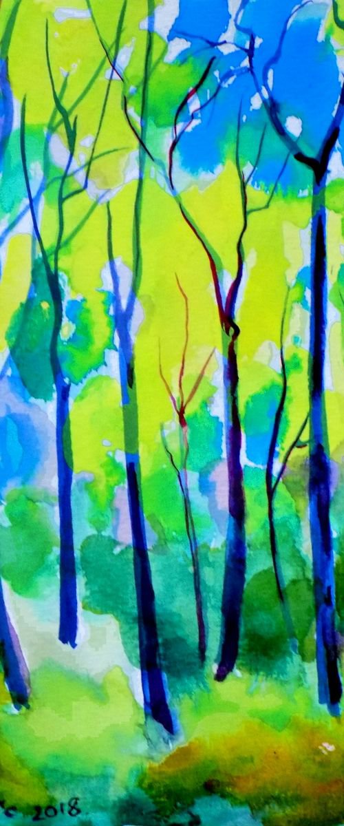 Under the blue sky No 2 by Maja Grecic
