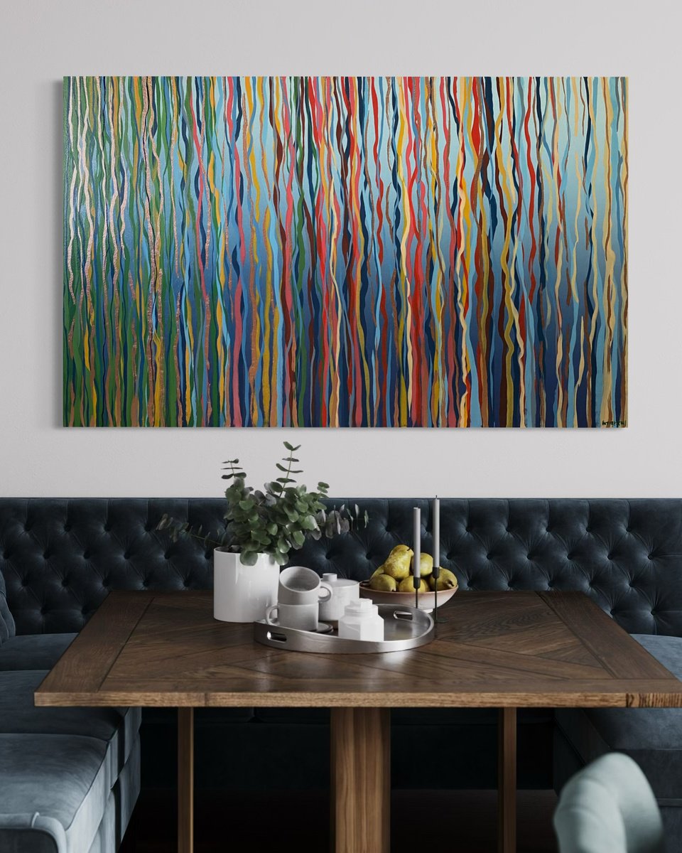 Copper Rhythm By George Hall, 64 X 39, Artwork For Sale On Artfinder