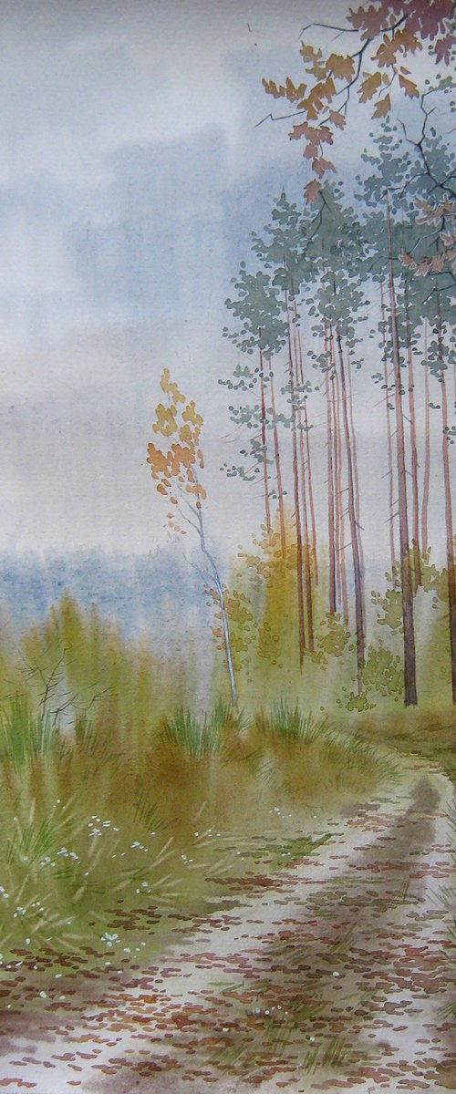 Autumn sketch by Valeriy Savenets-1