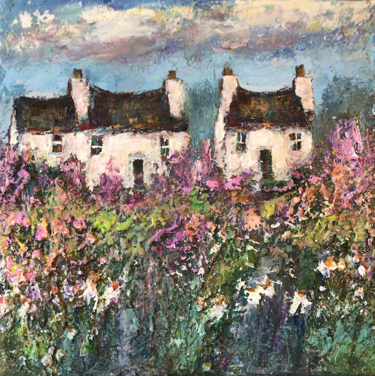 OLD HEN COTTAGE by Roma Mountjoy