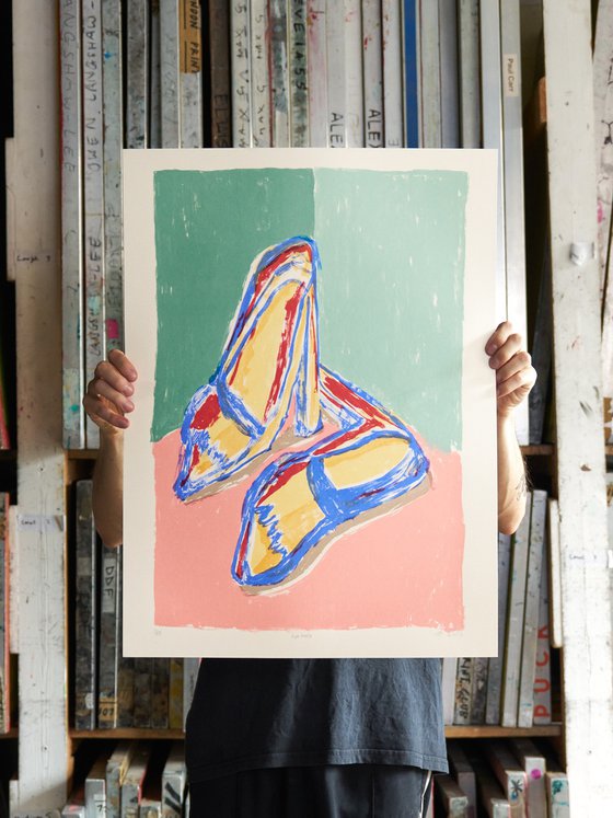 High Heels, Limited Edition screen-print