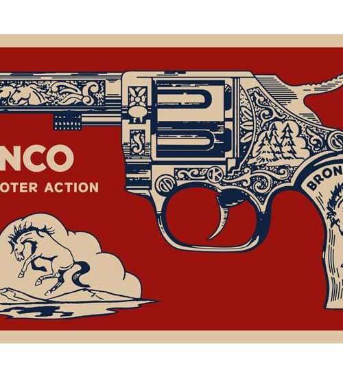 Bronco Cap Gun by Terry Pastor