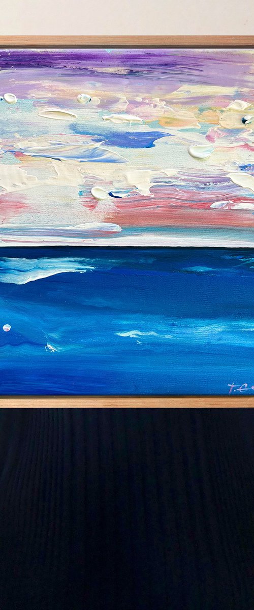 ‘Coastal study no.71' FRAMED by Tatiana Georgieva