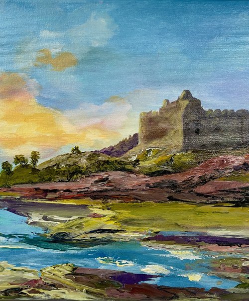 Castle Tioram by Marja Brown