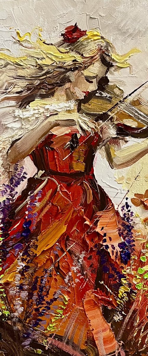 Violin of the Wind by Vahe Bagumyan