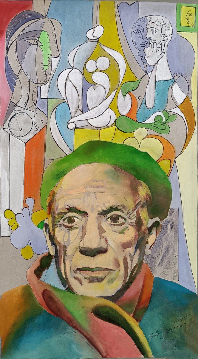 PICASSO AND THE SCULPTOR by Paola Imposimato