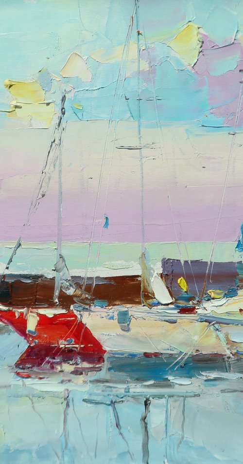 " Yacht club " by Yehor Dulin