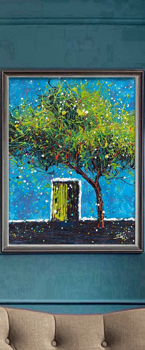 Under the Olive Tree by Nadiia Antoniuk