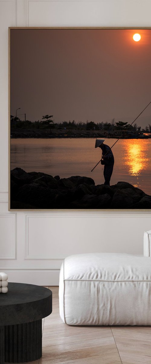 The Angler’s Sunset by Serge Horta