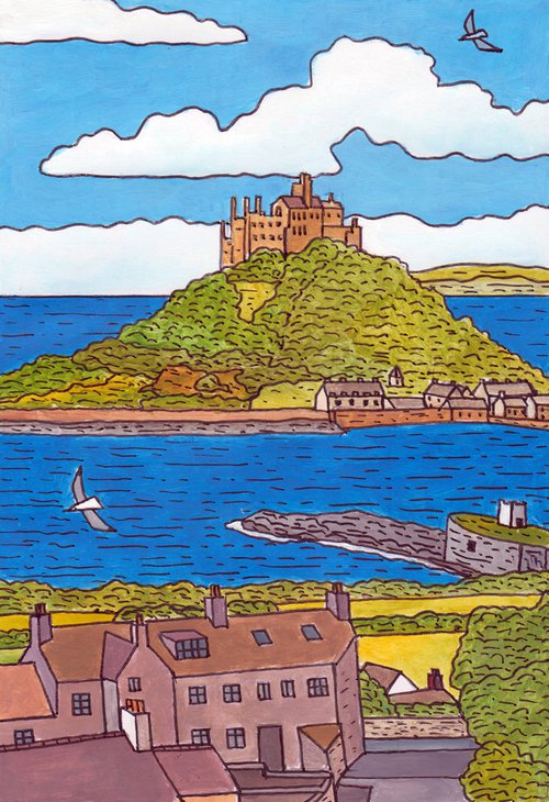 The Mount from Marazion by Tim Treagust