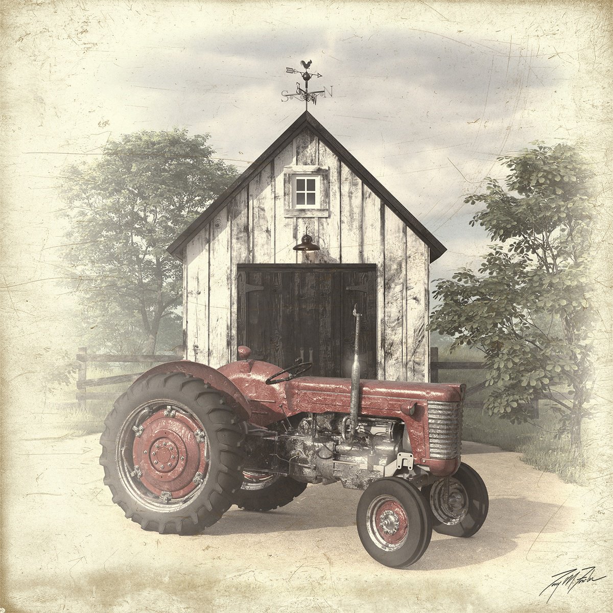 Tractor Wander by Tony Fowler