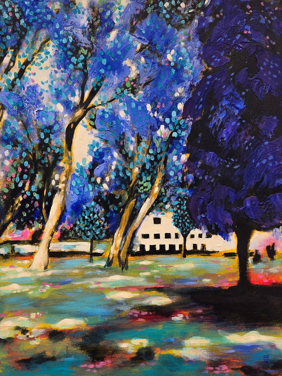  Afternoon Light By Karen Rieger, 12 X 16, Artwork For Sale On Artfinder