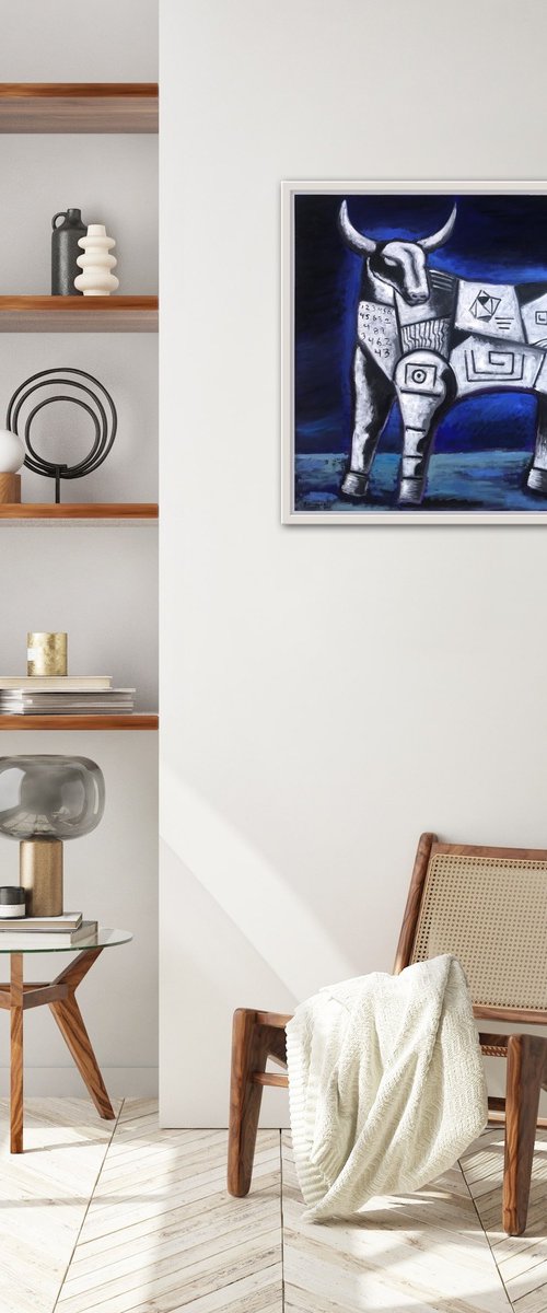 Midnight Bull by Roberto Munguia Garcia