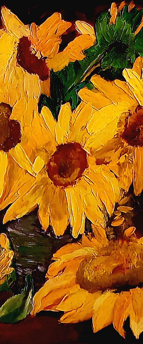 Sunflower by Marina Borisova
