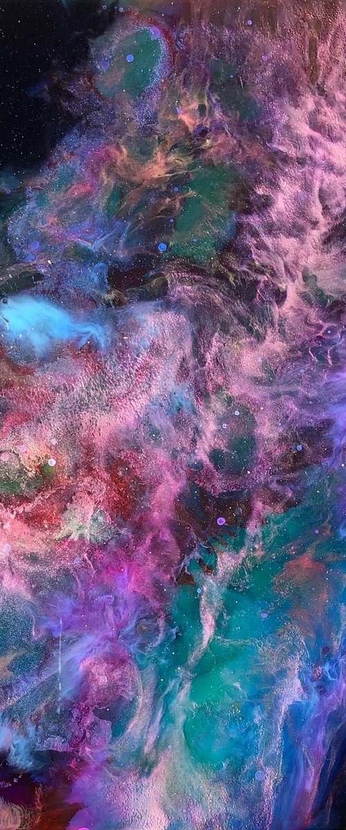 Rosette Nebula: Blooming Darkness by Tiffani Buteau