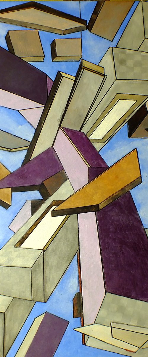 Geometric Abstraction 4 by Michael B. Sky