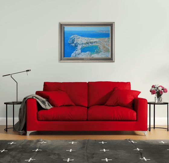 The heart of Lindos. Rhodes