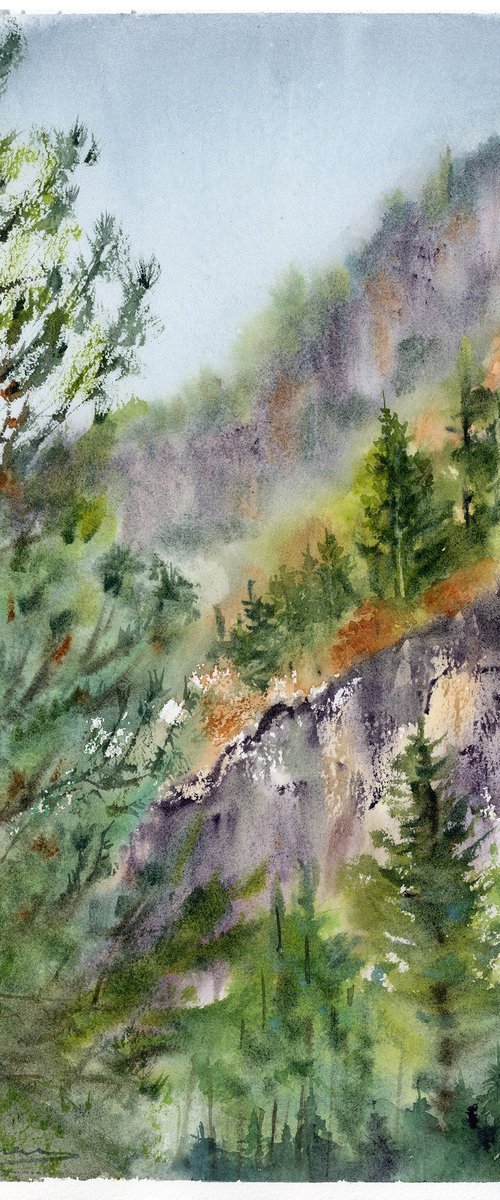 Echoes of the Mountains by Olga Tchefranov (Shefranov)