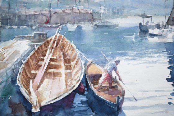 Dubrovnik harbor