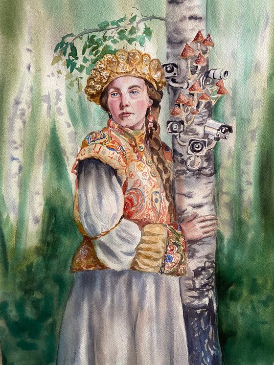 Under Surveillance (29x39 cm)